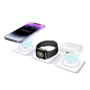 3 in 1 Foldable Magnetic Wireless Travel Charger